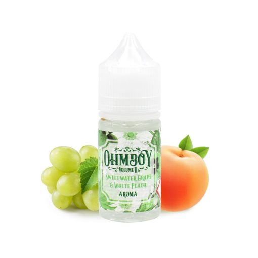 [Kifutott] Ohm Boy Sweetwater Grape & White Peach 30ml aroma