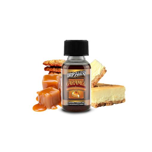 [Kifutott] Drip Hacks Caramel Cheesecake 30ml aroma