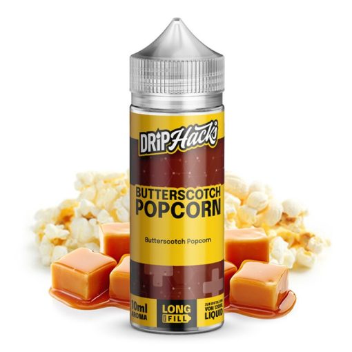 [Kifutott] Drip Hacks Butterscotch Popcorn 10ml aroma