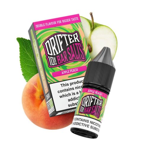 Juice Sauz Drifter Apple Peach 10ml 10mg/ml nikotinsó