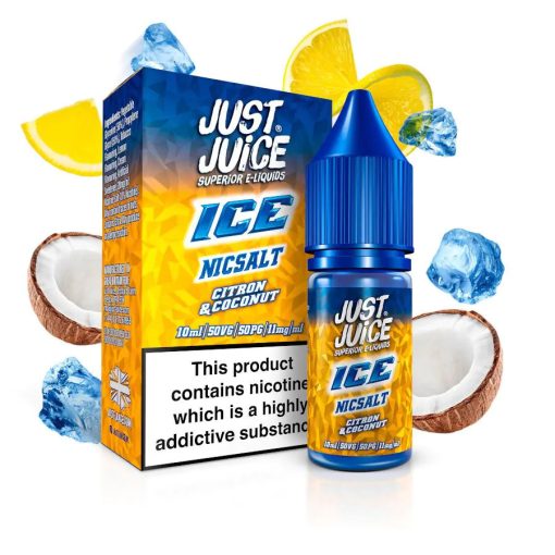 Just Juice Citron & Coconut Ice 10ml 11mg/ml nicsalt