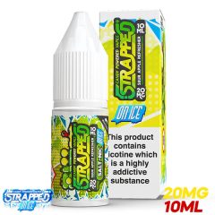 Strapped Sour Apple Refresher On Ice 10ml 20mg/ml nicsalt