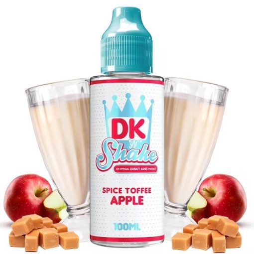 Donut King Shake Spice Toffee Apple 100ml shortfill