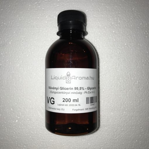 VG - Vegetable Glycerin 200 ml base