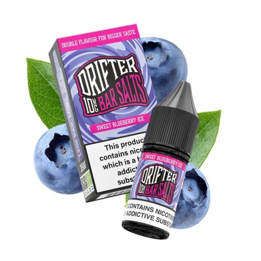 Juice Sauz Drifter Sweet Blueberry Ice 10ml 10mg/ml nikotinsó