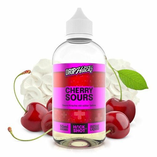[Kifutott] Drip Hacks Cherry Sours 50ml aroma