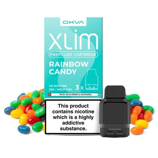 OXVA Rainbow Candy prefilled pod cartridge 3pcs