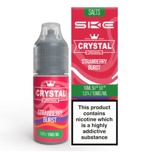 SKE Crystal Strawberry Burst 10ml 10mg/ml nikotinsó