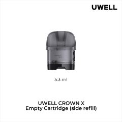 Uwell Crown X empty pod cartridge 5,3ml 2pcs