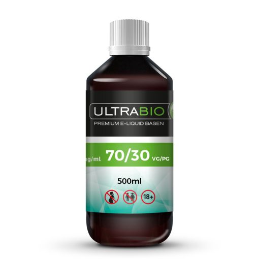 Ultrabio 30PG/70VG 500ml nicotinefree base