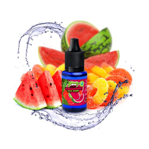 Big Mouth Watermelon Sour Rings 30ml aroma