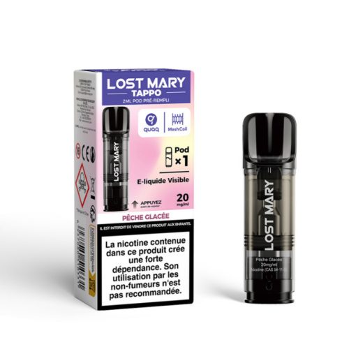 Lost Mary Tappo Peach Ice prefilled pod cartridge 20mg/ml