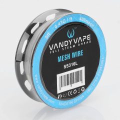   Vandy Vape SS316L Mesh Wire 400mesh 0,43ohm/ft ellenálláshuzal