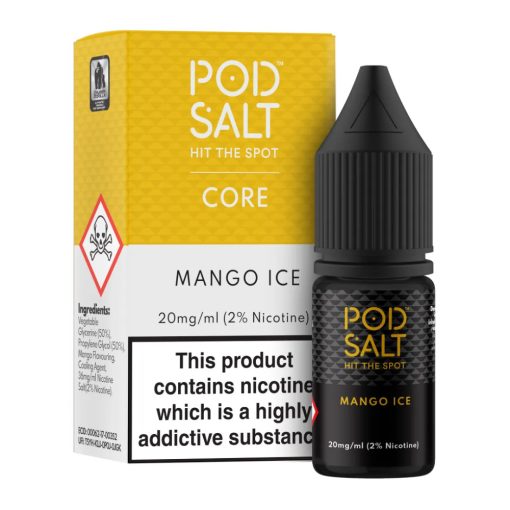Pod Salt Core Mango Ice 10ml 20mg/ml nicsalt