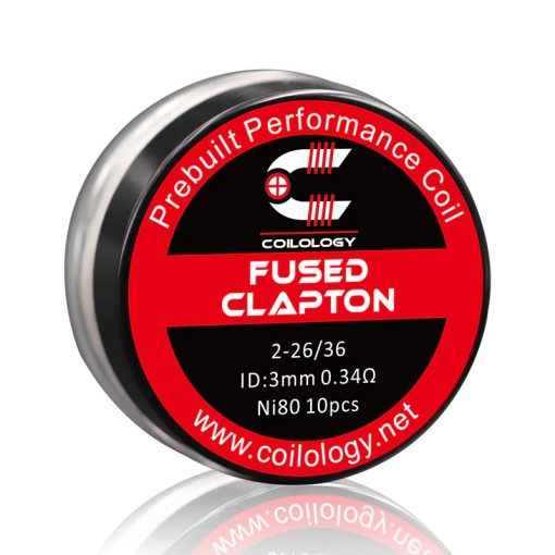 Coilology Fused Clapton Ni80 0,34ohm (10db)