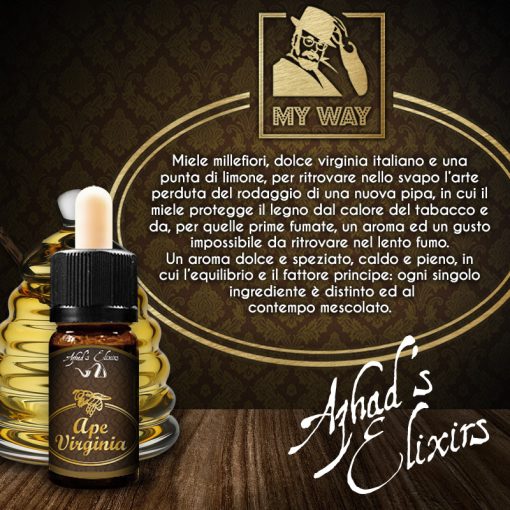 Azhad's Elixirs Ape Virginia 10ml aroma