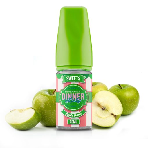 Dinner Lady Apple Sours 0% Sucralose 30ml aroma