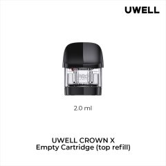 Uwell Crown X empty pod cartridge 2ml 2pcs