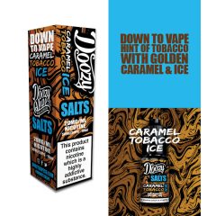   Doozy Vape Co Salts Caramel Tobacco Ice 10ml 10mg/ml nikotinsó
