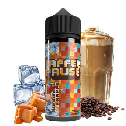 Kaffeepause Karamell Frappé Ice 10ml aroma