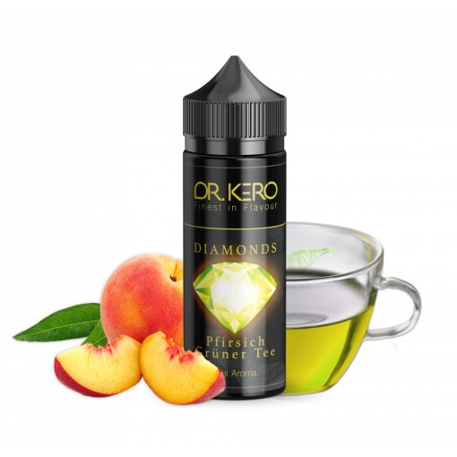 [Kifutott] Dr. Kero Diamonds Pfirsich Grüner Tee 20ml aroma
