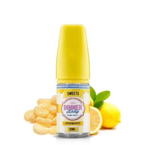 Dinner Lady Lemon Sherbets 0% Sucralose 30ml aroma