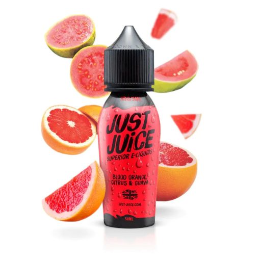 Just Juice Blood Orange Citrus & Guava 50ml shortfill