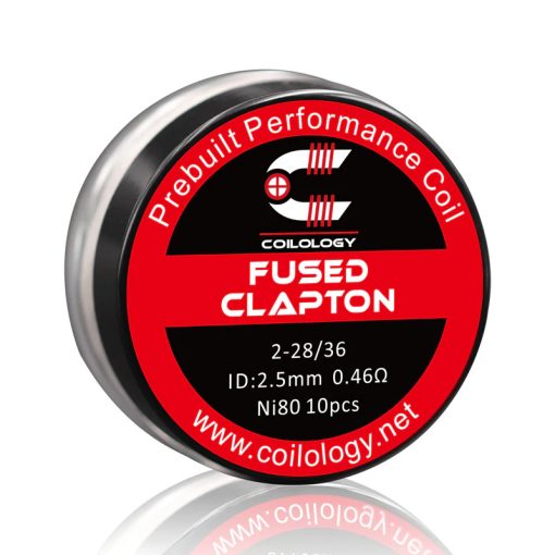Coilology Fused Clapton Ni80 0,46ohm (10db)