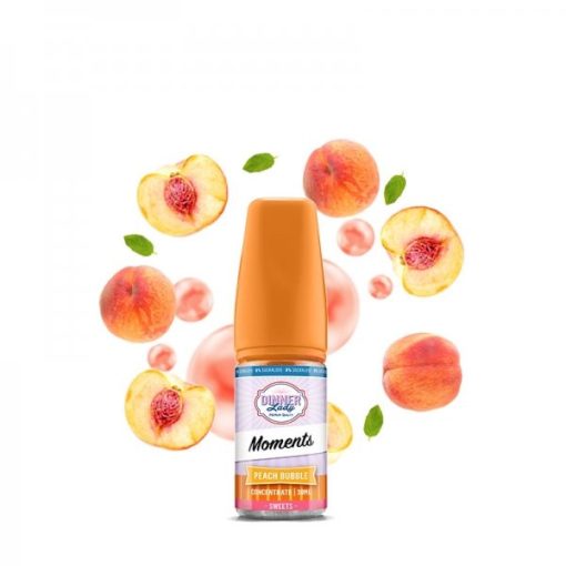 Dinner Lady Moments Peach Bubble 30ml aroma