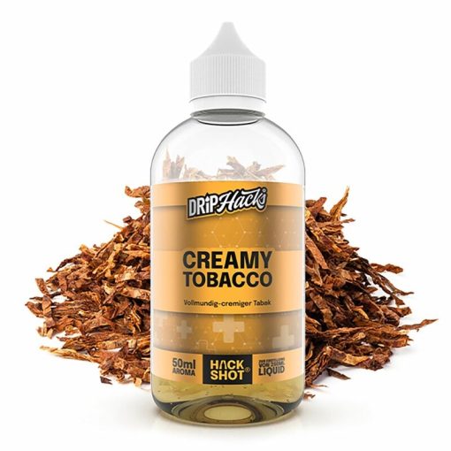 [Kifutott] Drip Hacks Creamy Tobacco 50ml aroma