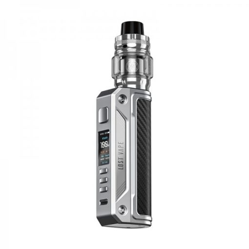 Lost Vape Thelema Solo 100W Kit SS Carbon Fiber