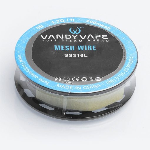 Vandy Vape SS316L Mesh Wire 200mesh 1,2ohm/ft ellenálláshuzal