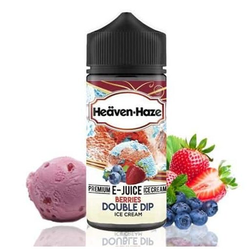 Heaven Haze Berries Double Dip Ice Cream 100ml shortfill