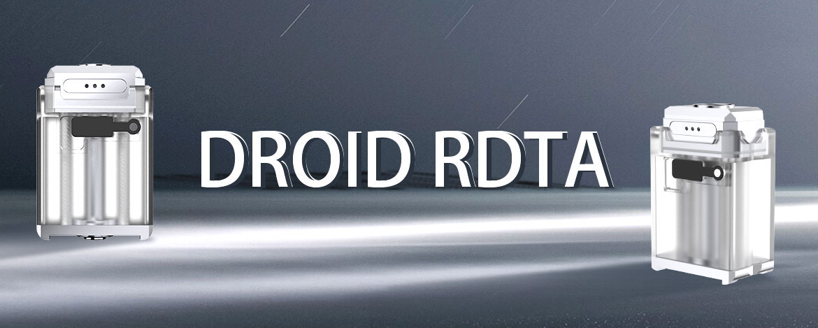 BD Vape x Hirano Design Droid Boro RDTA tank